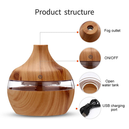 Wood Grain Aroma Diffuser